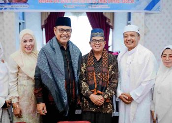 Silaturahmi Jamaah Haji Kabupaten Solok Tahun 2024 Kloter 15 dan 17 Bersama Bupati Solok dan Ketua TP PKK Kabupaten Solok