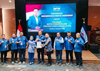Sempat Diklaim Oleh Kandidat Lain Akhirnya Demokrat Usung Pasangan Hepy-Efsi.
