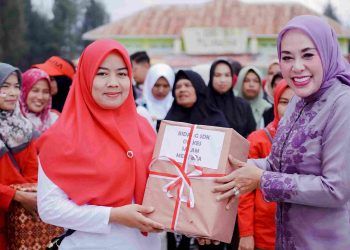 SKPD Kab Solok, Bank Nagari dan Masyarakat Ikuti Gebyar Senam Massal Peringati HUT RI Ke-79