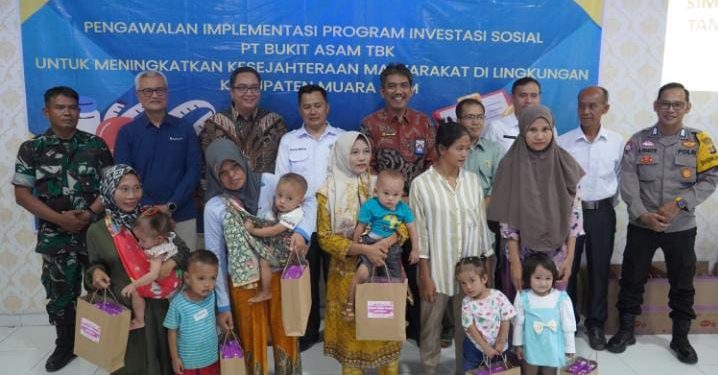 Sinergi Bukit Asam (PTBA) dan Pemkab Muara Enim Mencegah Stunting