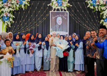 Pembubaran Panitia Jambore Kader PKK Berprestasi Tingkat Provinsi Sumbar ke XXI di Meriahkan Permainan KIM