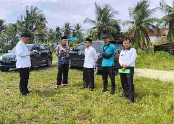 Kabid Penmad Kanwil Kemenag Sumbar Tinjau Lahan Relokasi MIN Kota Solok