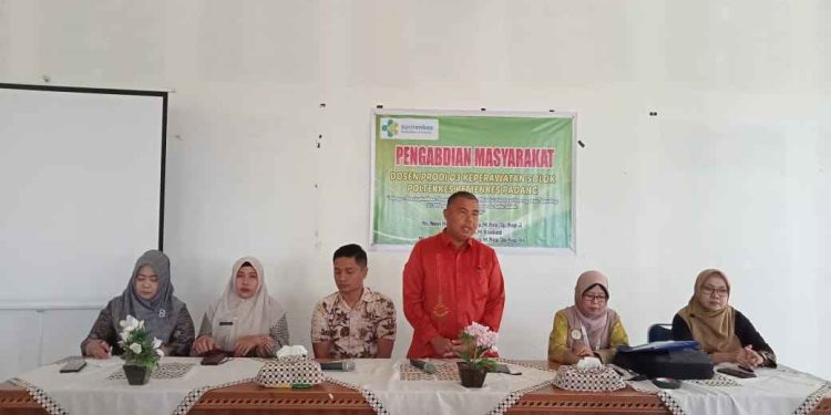 DPMPPA Kota Solok Adakan Kegiatan Pengabdian Masyarakat Kemenkes Poltekkes Padang