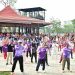 Bupati Mura Ikuti Senam Gerakan Sumsel Bugar