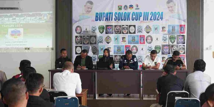 Kabupaten Solok Adakan Macth Commisioner Meeting Jelang Bupati Cup 2024.