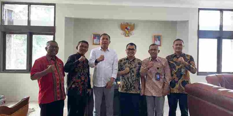 PjS Bupati Solok Akbar Ali Lakukan Kunjungan Ke Kawasan Perkantoran di Islamic Center Koto Baru