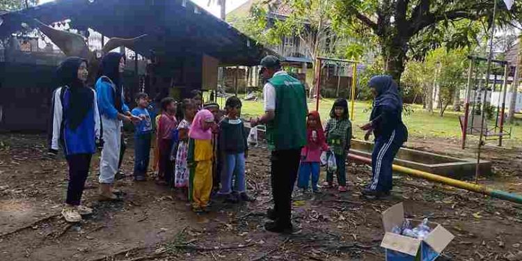 BADAR, IDI, SMSI, GM Kosgoro Kabupaten PALI Kroyokan Gelar PMT