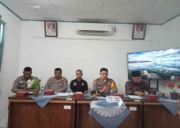 Kapolsek Kota Solok Hadiri Rapat Koordinasi Pemerintahan Dengan Perangkat Kelurahan IX Korong