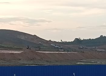 WoW, Proyek Cut & Fill di Jembatan III Barelang Terus Lanjut. Padahal Dikabarkan Pernah Dihentikan Ditpam BP Batam