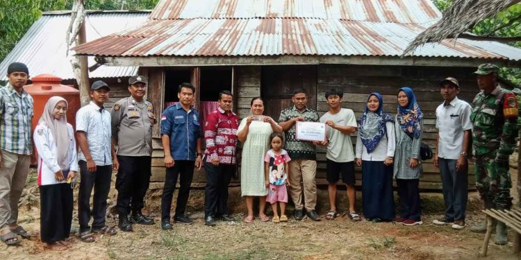 Pemdes Desa Taja Raya Satu Salurkan BLT, RTLH,Cor Jalan Desa Dan Jalan Usaha Tani Di Tahun 2024