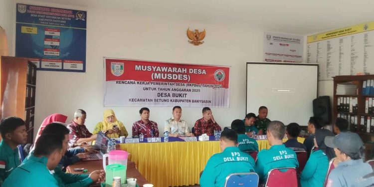BPD Desa Bukit Musdes Dan RKPDes Tahun 2024-2025