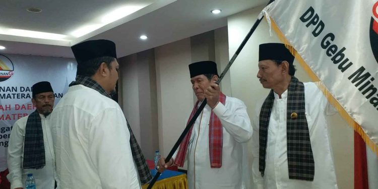 pimpinan Wilayah  Gebu Minang   Daerah Sumatera Selatan Laksanakan Musyawarah Daerah  (Musda) di Ballroom Rio Hotel Kota Palembang Sumatera Selatan