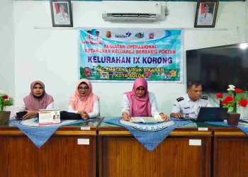DPPKB Kota Solok Adakan Kegiatan Operasional Ketahanan Keluarga berbasis Poktan Tahap 10 Di Sembiko