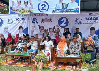 Perantau Nagari Saning Baka dukung Pasangan Hj.Emiko – Irwan Afriadi untuk menjadi Bupati Solok 2025 – 2030