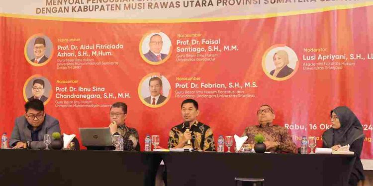 Putusan MA Terkait Batas Wilayah Muba dan Muratara Bertentangan dengan UU