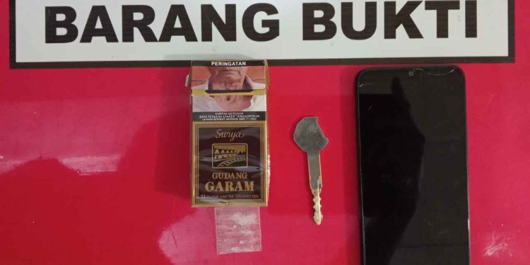 Warga IX Korong Diringkus Tim Satresnarkoba Polres Solok Kota Di Tangga Pasar Semi Moderen