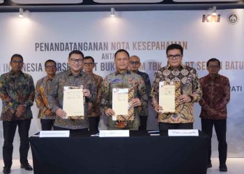 Tingkatkan Kapasitas Bongkar Batu Bara Area Kertapati, Bukit Asam Sinergi dengan KAI dan Semen Baturaja