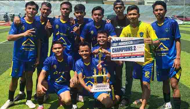 Araye FC Gunung Megang Raih Juara 2 Di Club Sepak Bola Liga 1 Mini Soccer Palembang