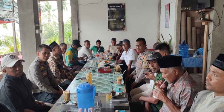 Polsek Batipuh Selatan Adakan Rapat Koordinasi FKPM di Nagari Guguk Malalo