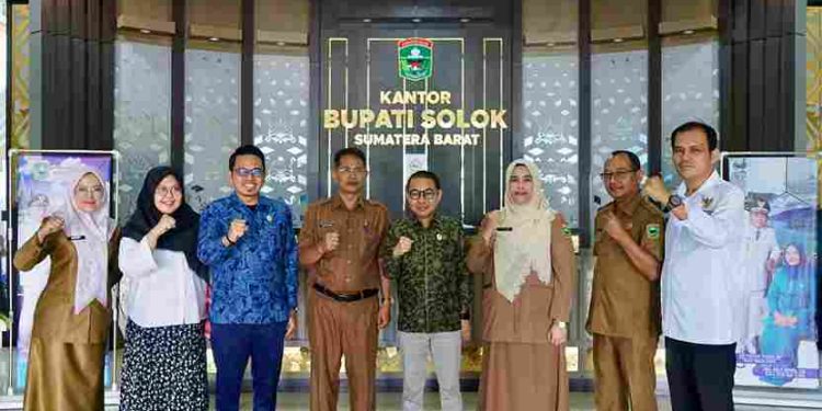 Diskominfo Kabupaten Solok Terima Tim Visitasi dari Komisi Informasi Sumatera Barat
