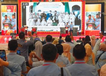 Debat Publik ke 3 Calon Bupati dan wakil Bupati Kab. Banyuasin Sukses digelar KPU