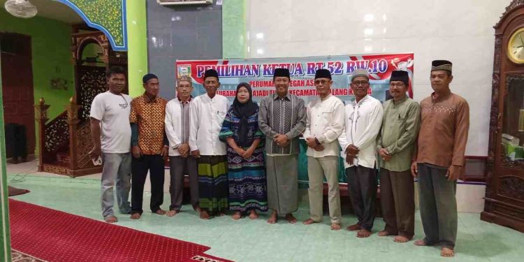 Jojo Prayetno Terpilih Menjadi Ketua RT.52 RW.10 Megah Asri II