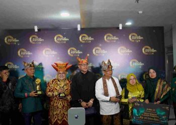 Desa Wisata Danau Diatas Alahan Panjang Raih Juara II ADWI Kategori Digital Dari Kemenpar RI
