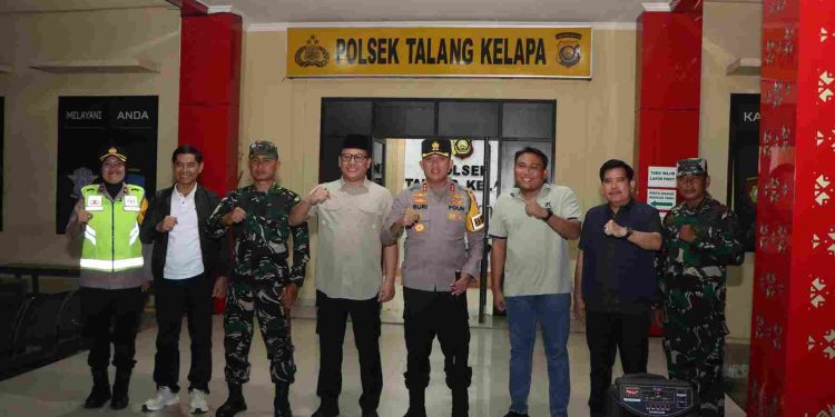 Jelang Pilkada, Polres Banyuasin Bersama Forkopimda Gelar Patroli Skala Besar