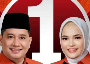 Pasangan Asta menang dalam  pilkada kabupaten Banyuasin berdasarkan hitungan cepat real count