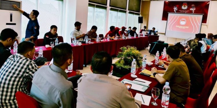 Sukses Menyelenggarakan Debat, KPU Kab.Banyuasin Gelar Rakor