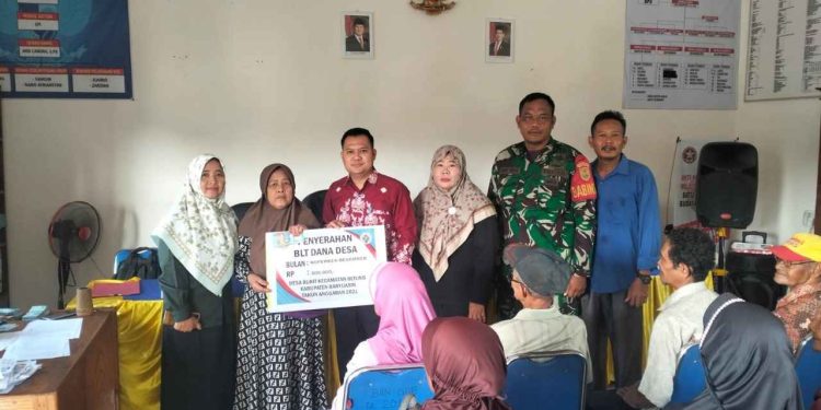 Pemdes Desa Bukit Cairkan BLT Tahap Terakhir 2 Bulan Sekaligus Dari Dana Desa