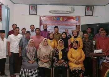 Kepala Kantor Kesbangpol Kota Solok Hadiri Pembentukan Dan Deklarasi Kampung Bebas Dari Narkoba Sembiko