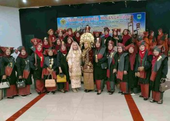 Bundo Kanduang IKM kabupaten Banyuasin Ikut Gebyar Budaya Minangkabau