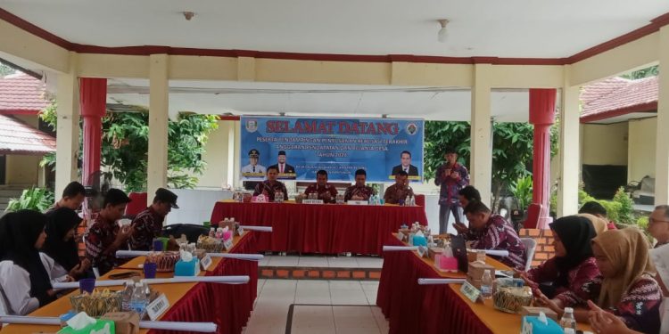 Dinas PMD Kabupaten Adakan Pendampingan Penyusunan Realisasi Akhir APBDes 2024