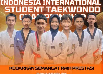 Fardhan Remaja dari Koto Gadang Guguk kec.Gunung Talang Mewakili Kab.Solok Dalam Indonesia Inter Student Taekwondo Championship 2024