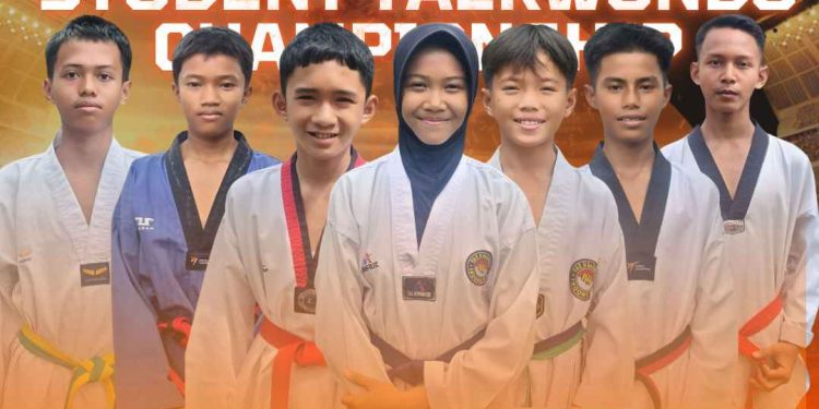 Fardhan Remaja dari Koto Gadang Guguk kec.Gunung Talang Mewakili Kab.Solok Dalam Indonesia Inter Student Taekwondo Championship 2024