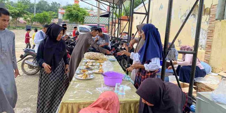 Pelaksanaan Jum’at Berkah Oleh Bundo Kanduang IKM Banyuasin III Kembali Diadakan