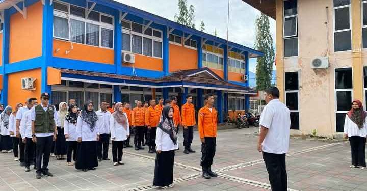 16 Tim TRC BPBD Kab.Solok Siaga di Pos Pendakian Gunung Talang dan Danau Kembar