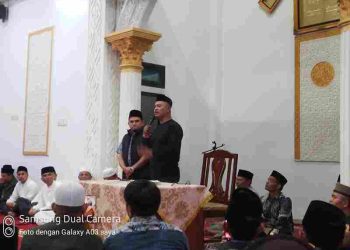 Bupati dan wakil Bupati Solok Terpilih Hadir dalam Tabliq Akbar di Masjid Taqwa Taratak Baru Koto Laweh