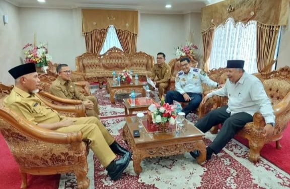 Wako Solok Zul Elfian Umar Audiensi Dengan Gubernur Mahyeldi