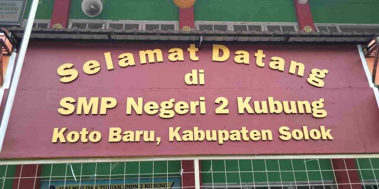 SMPN 2 Kubung Kembali menerima Peserta Didik Baru TA. 2025/2026