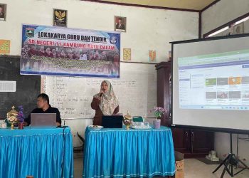 Sambut Tahun Ajaran Baru 2025/2026 SDN 11 Kampung Batu Dalam Gelar Lokakarya