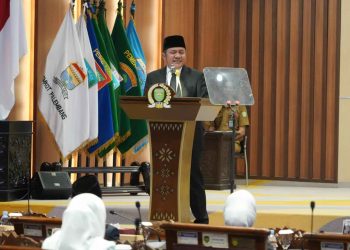 DPRD Sumsel Paripurna XV : Dengarkan Paparan HD Strategi Optimalisasi Keuangan Daerah