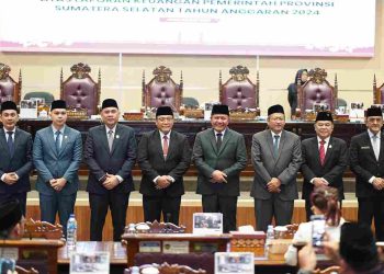 DPRD Sumsel Gelar Rapat Paripurna XIV Penyerahan LHP