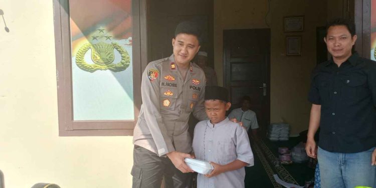 Wujud Syukur Jabat Kapolsek Tungkal Ilir, Iptu M Fachrie Persada Putra Gelar Tasyakuran