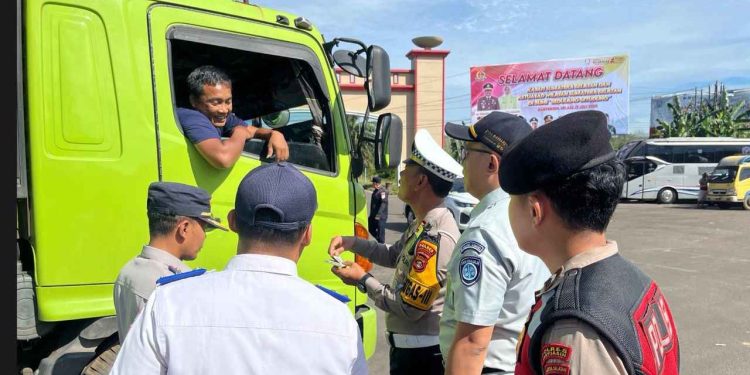Operasi Patuh Musi 2025, Satlantas Polres Banyuasin Tindak 7 Pelanggar Lululintas