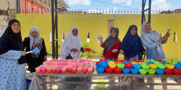 Bubur Kacang Hijau Ketan Gratis, Jamaah Masjid IKM Nurul Ikhwan Talang Kacang Berterima kasih