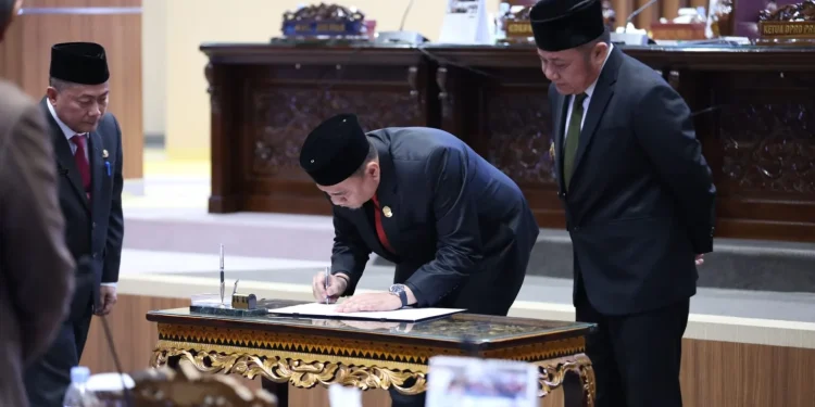 Dewan Perwakilan Rakyat Daerah (DPRD) Provinsi Sumatera Selatan (Sumsel) menggelar Rapat Paripurna XV DPRD Sumsel. Senin, 7 Juli 2025.