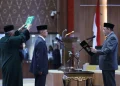 Ganjar Iman, SH.,MH Resmi Jadi Anggota DPRD Sumsel
