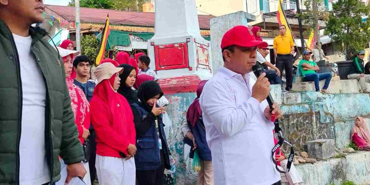 Pemerintahan Nagari Sulit Air adakan Lomba Jalan Sehat dalam rangka sambut HUT RI ke 80